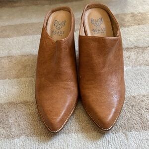 BEAST FASHION Women's Brown Mules